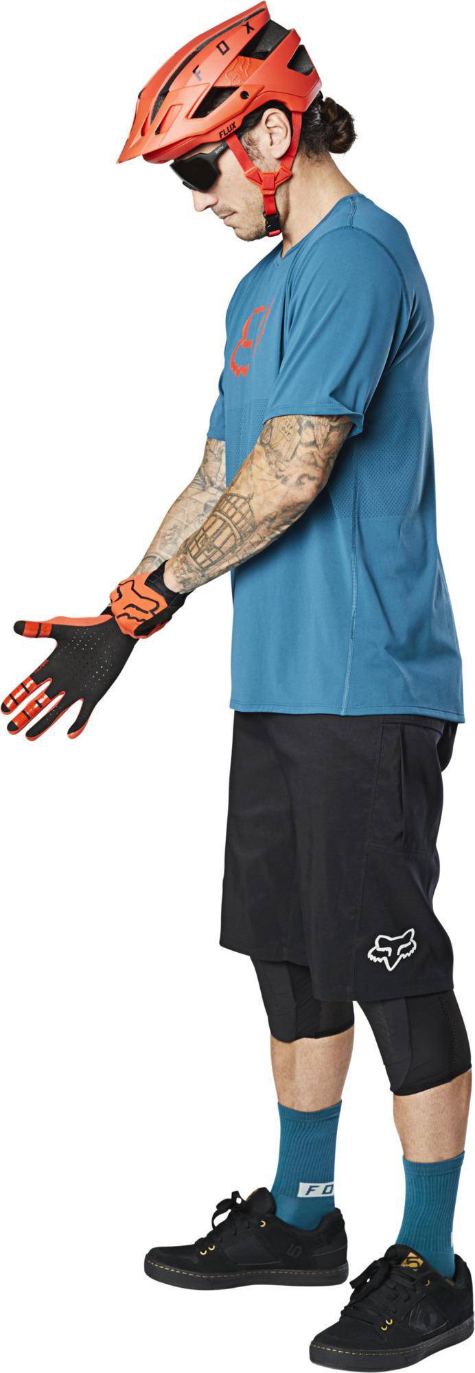 Polera Bicicleta Ranger Fox Racing.head Azul Fox Racing. - Image 2