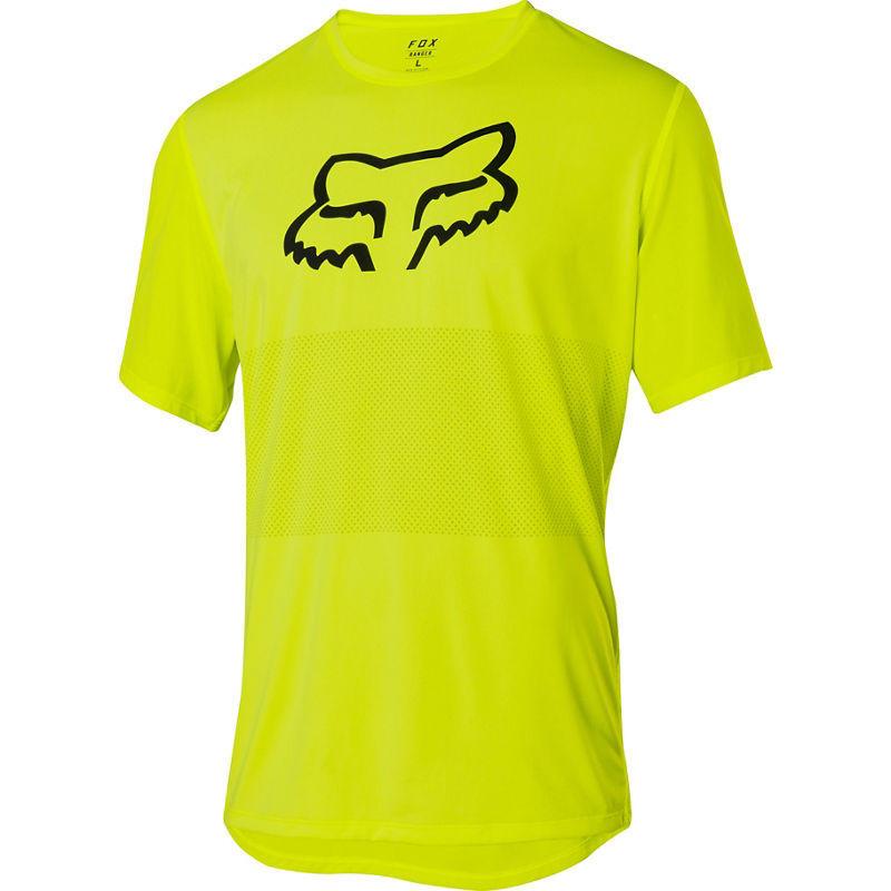 Polera Bicicleta Ranger Fox Racinghead Amarillo Fluor Fox Racing