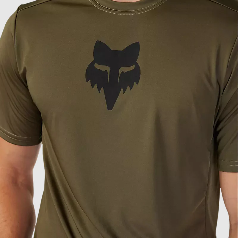 Polera Bicicleta Ranger Lab Head Verde Oliva Fox - Image 5