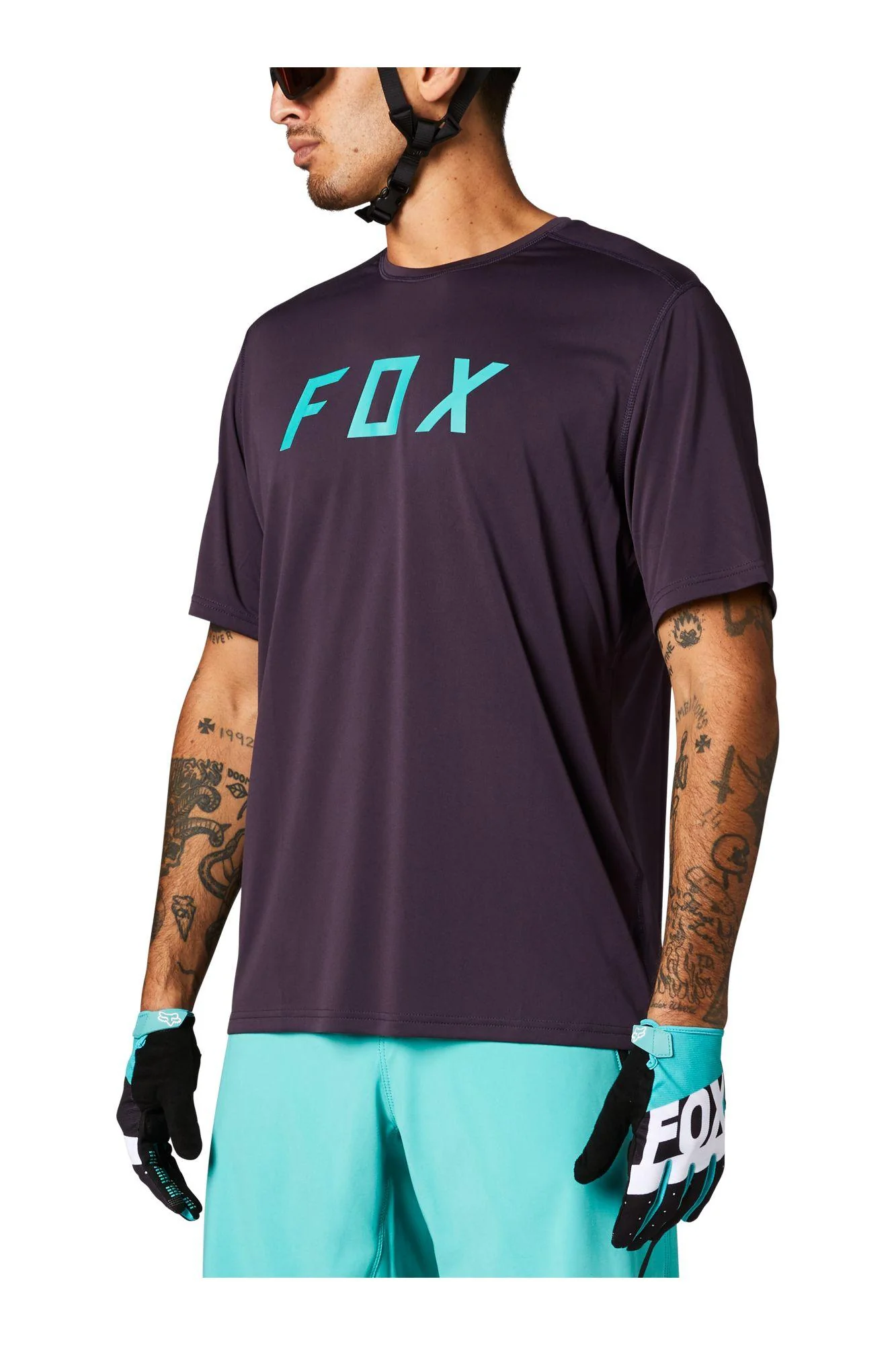 Polera Bicicleta Ranger Morado Fox Racing - Image 3