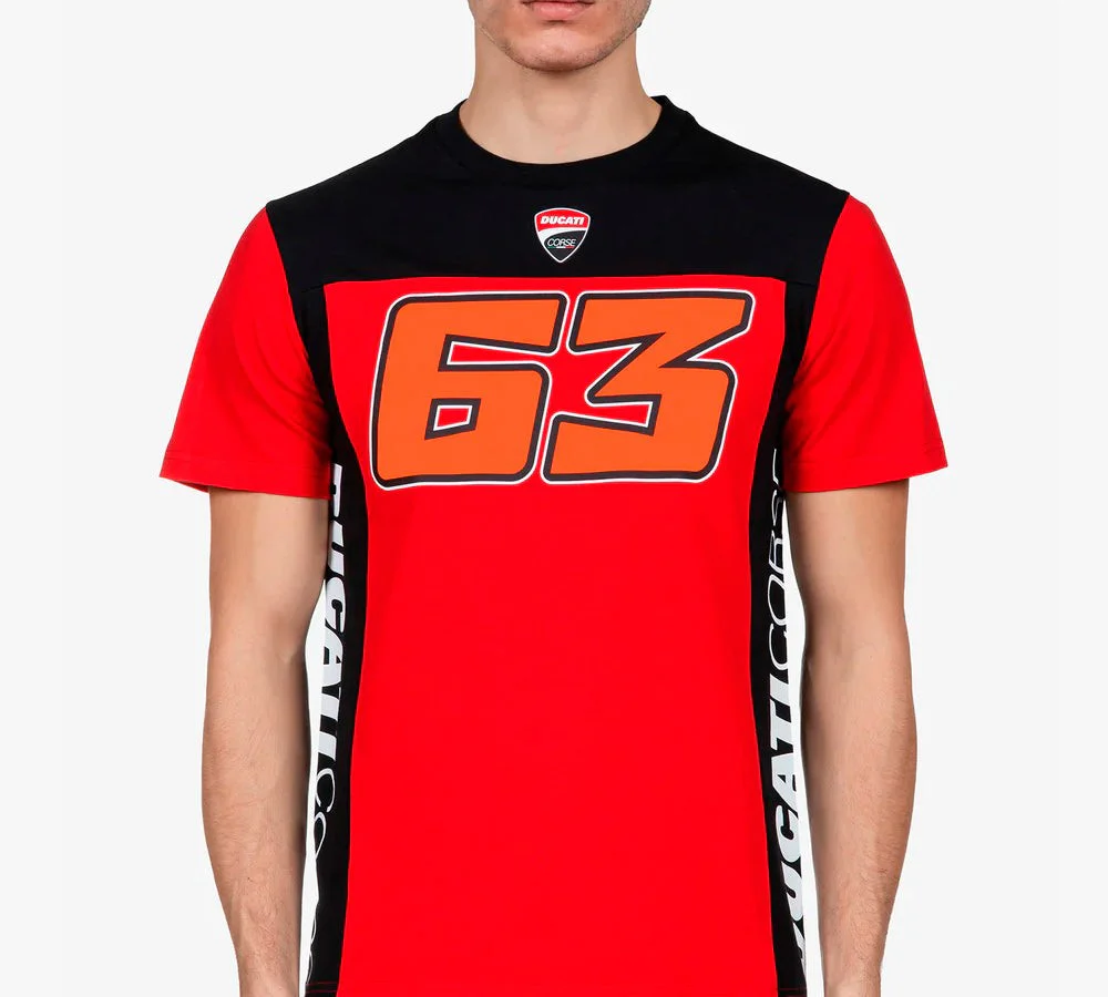 Polera / camiseta Ducati 63 Bagnaia | VR46