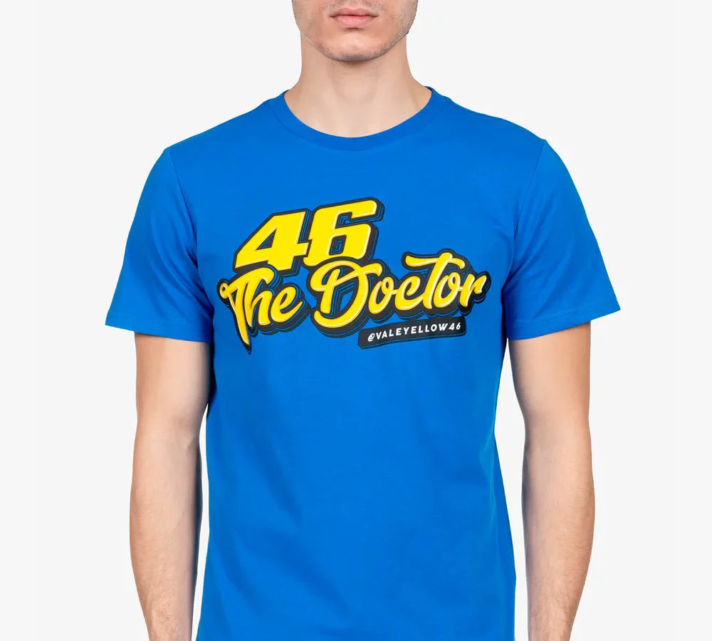 Polera / camiseta unisex @valeyellow46 azul | VR46