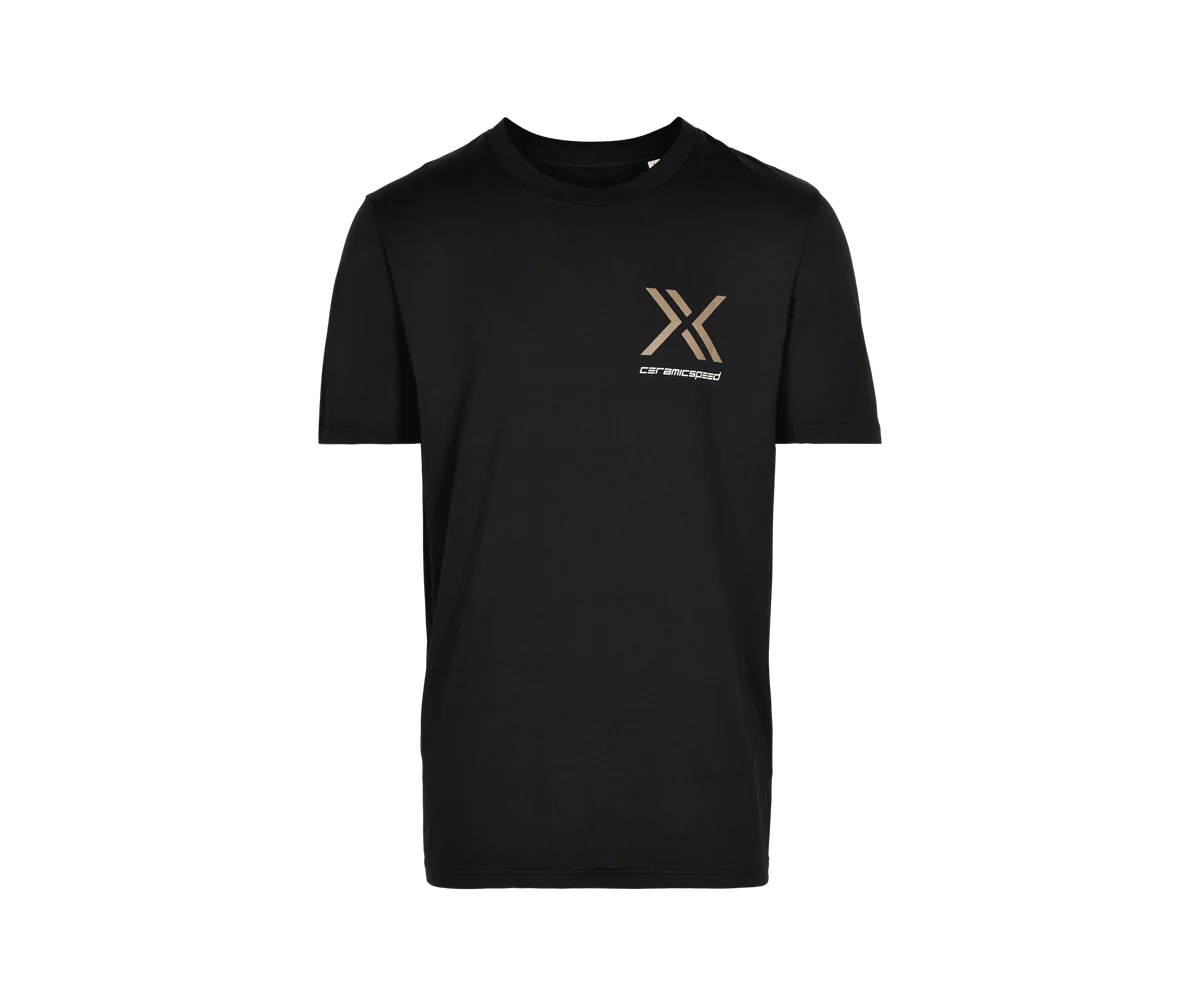 Polera CeramicSpeed X Logo Negra