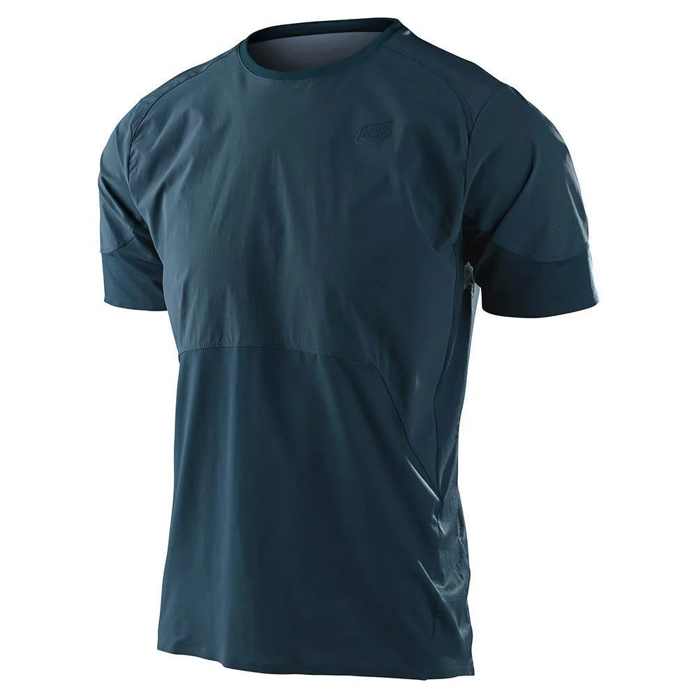 Polera de Bicicleta Drift Ss Azul Marino Troy Lee Designs