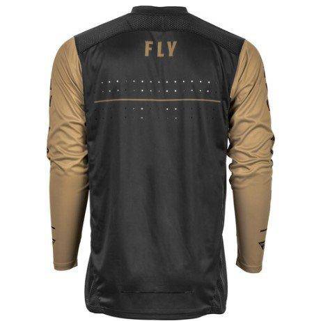 Polera de Bicicleta Radium Negro/Khaki Fly Racing - Image 2