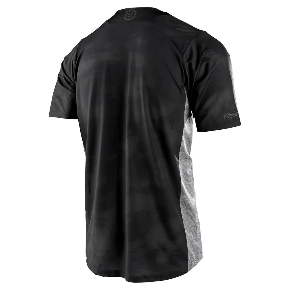 Polera de Bicicleta Skyline Ss Camber Gris / Negro Troy Lee Designs - Image 2