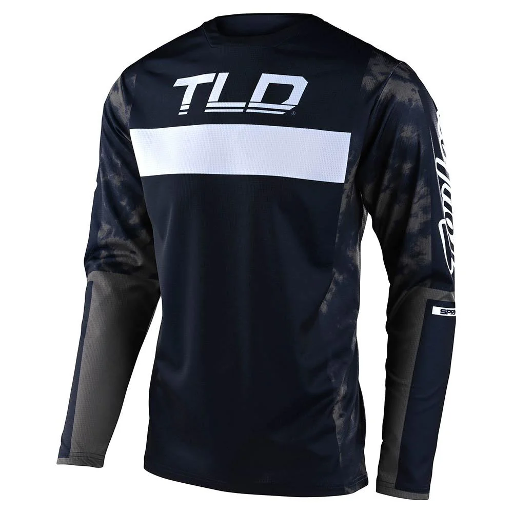 Polera de Bicicleta Sprint Dyeno Azul Marino Troy Lee Designs