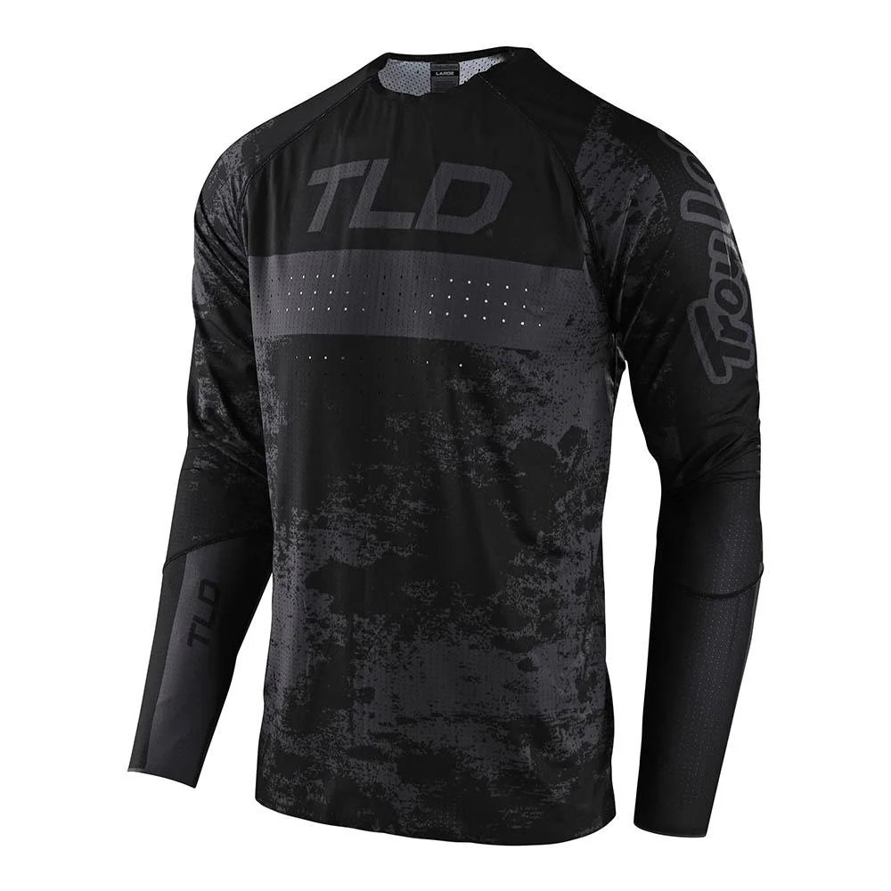 Polera de Bicicleta Sprint Ultra Grime  Negro Troy Lee Designs
