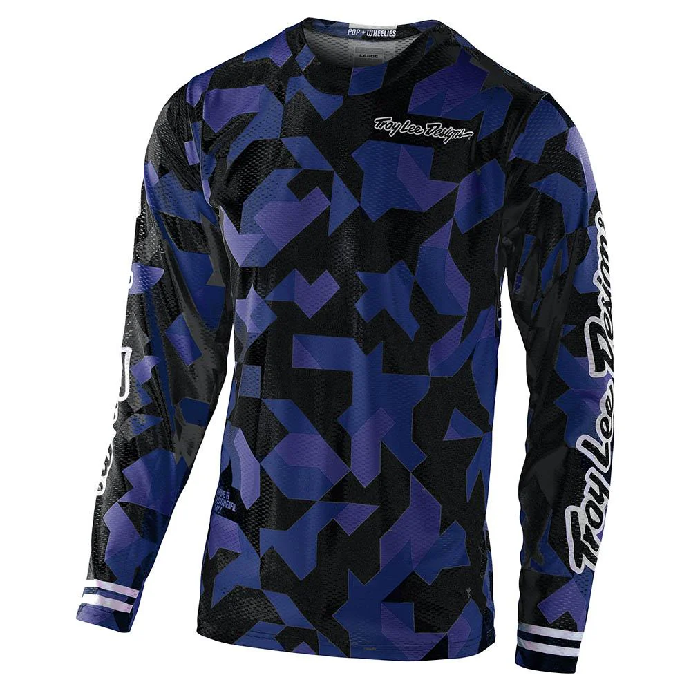 Polera de Moto Gp Air Confetti Niño Troy Lee Designs