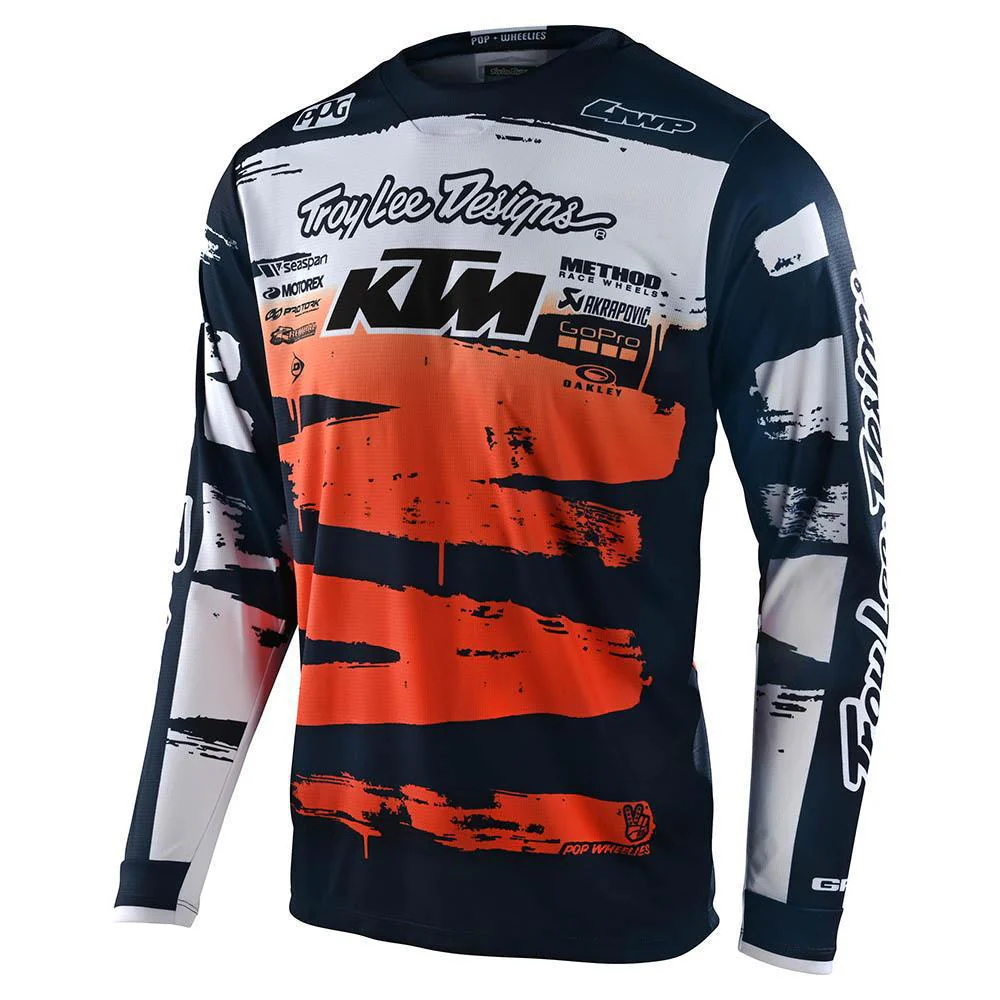 Polera de Moto Gp Mono Brushed Team Troy Lee Designs