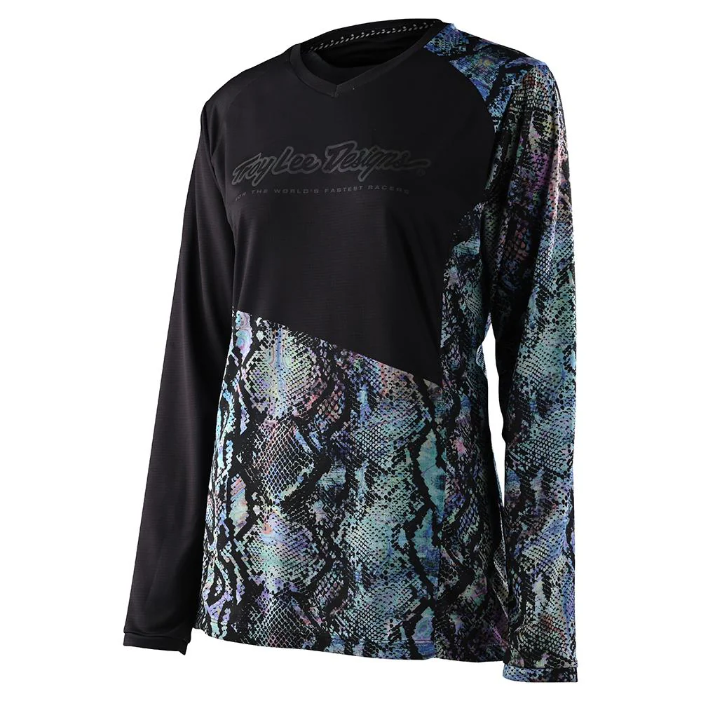 Polera de Moto Mujer GP Snake Troy Lee Designs