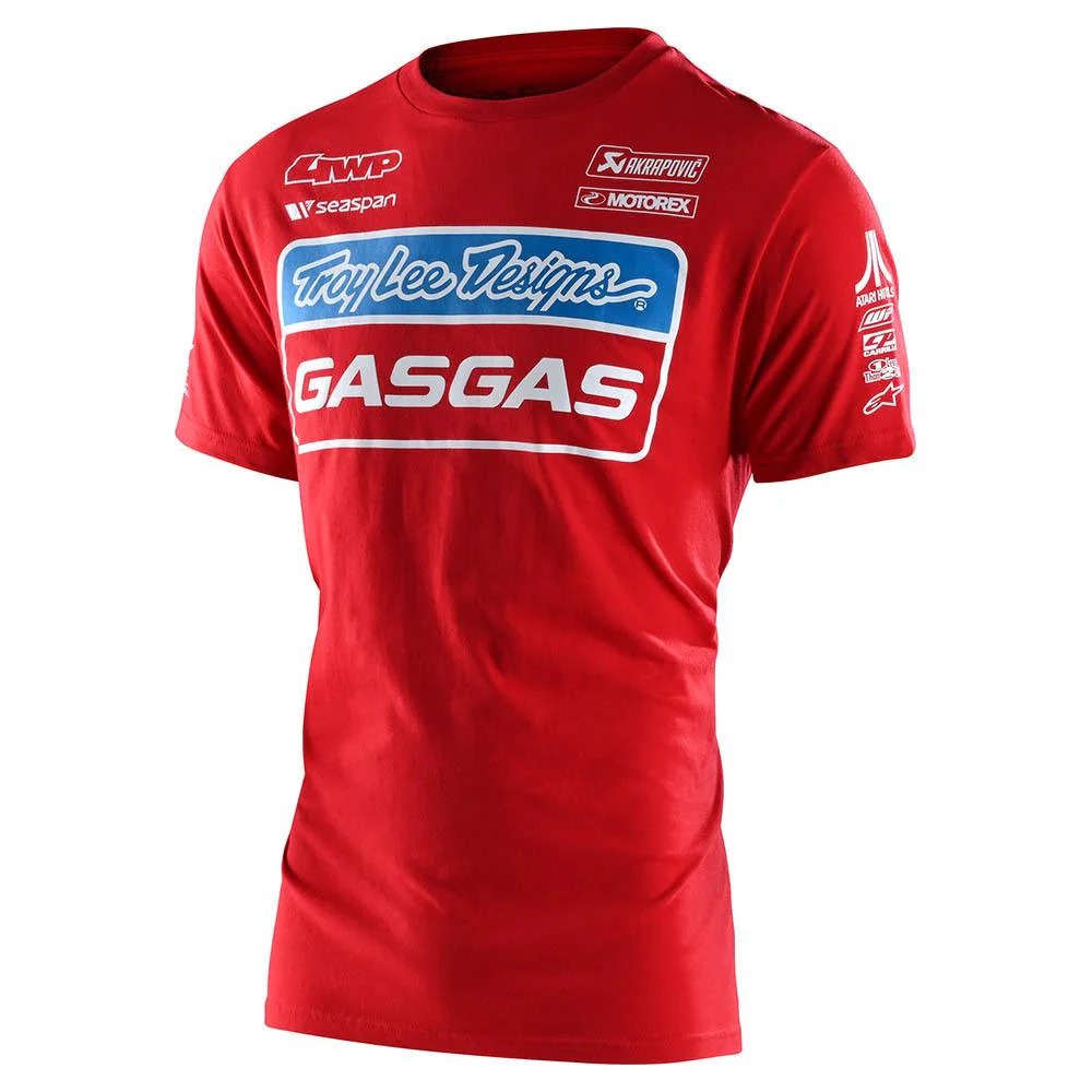 Polera Gasgas Team Rojo Troy Lee Designs