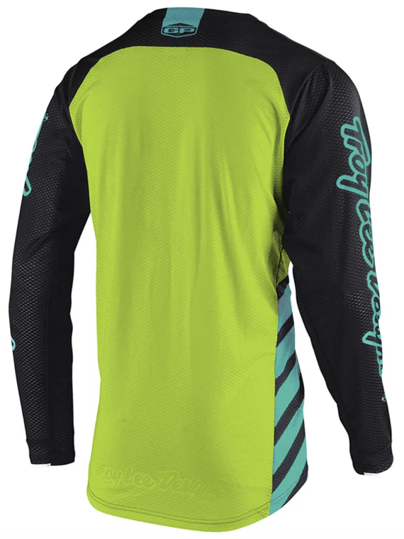 Polera Gp Air Drift Black / Turquoise Troy Lee - Image 2