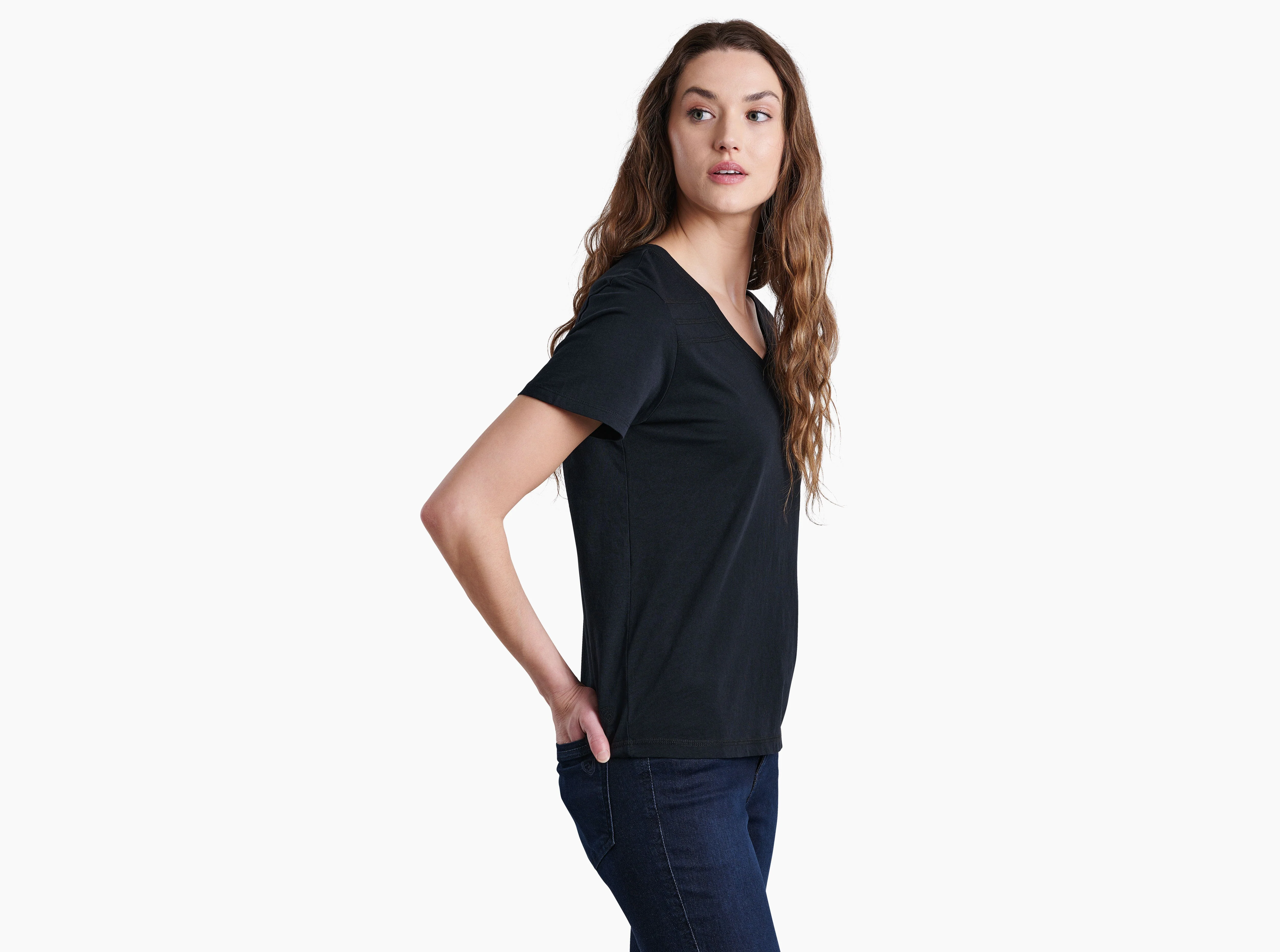 Polera Kühl Arabella V-neck SS - Image 5
