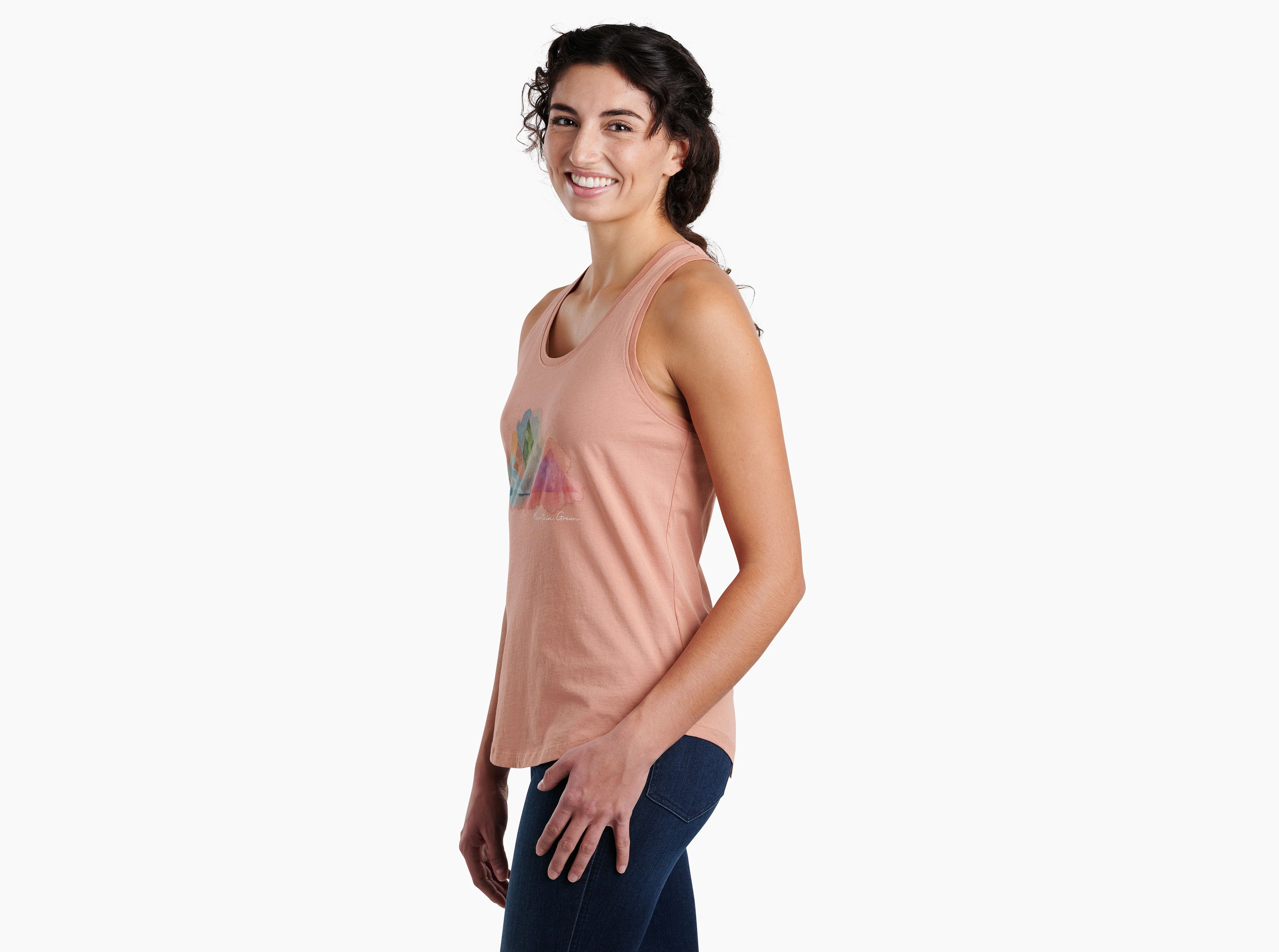 Polera Kühl Watercolor Graphic Tank - Image 3