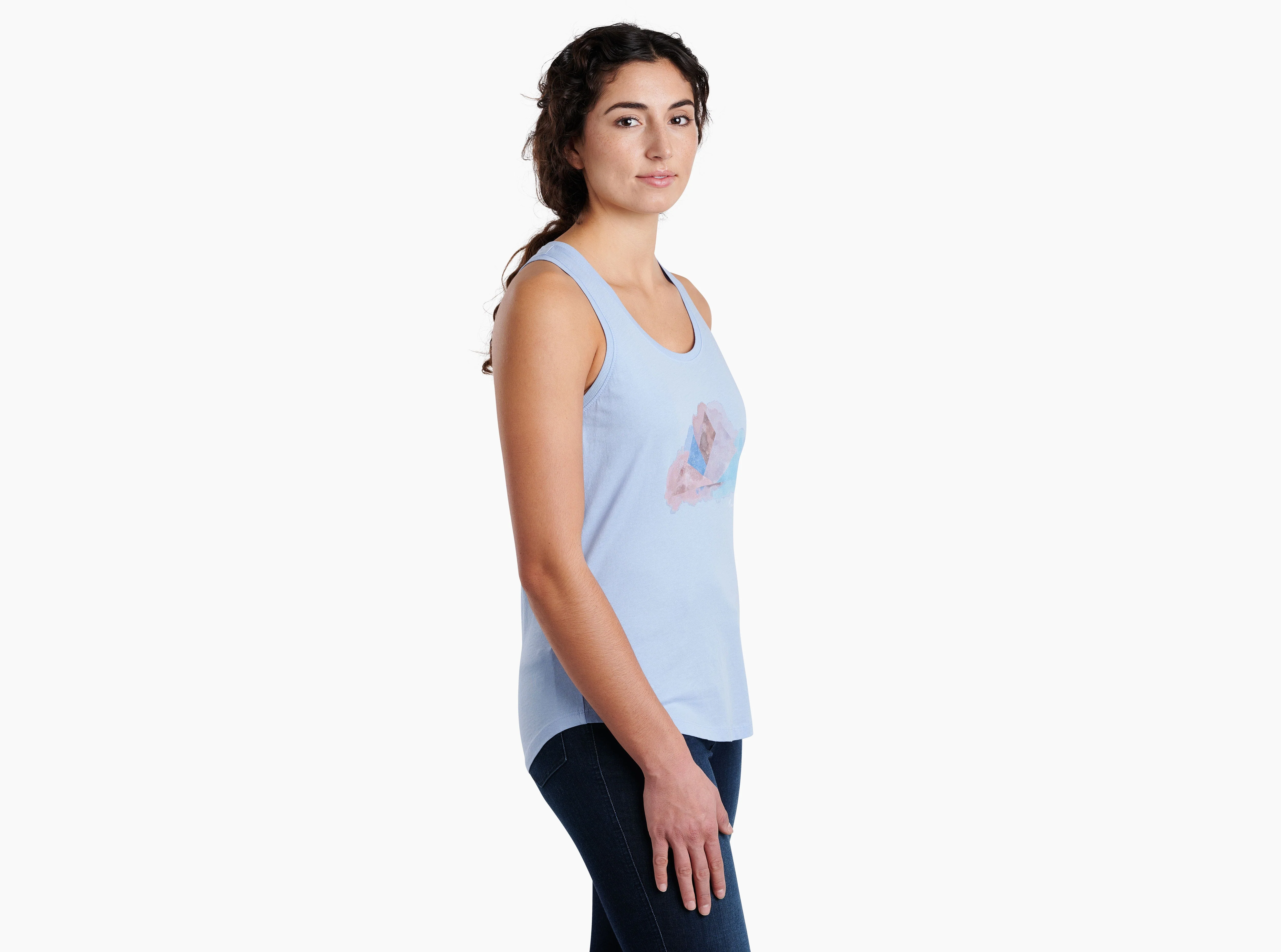 Polera Kühl Watercolor Graphic Tank - Image 7