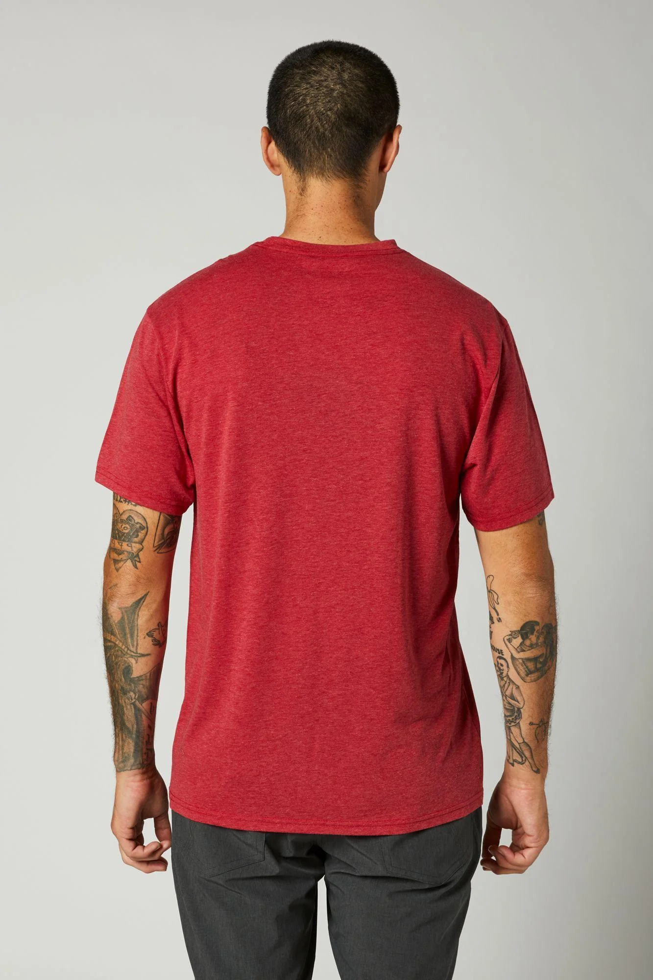 Polera Lifestyle Apex Tech Rojo Fox Racing - Image 2