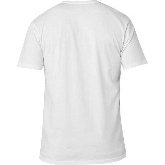 Polera Lifestyle Axle Basic Blanco Fox Racing. - Image 4