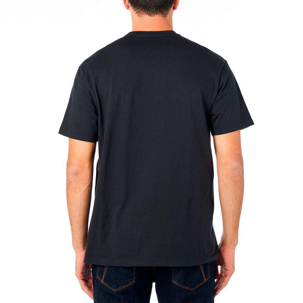 Polera Lifestyle Axle Basic Negro Fox Racing - Image 2