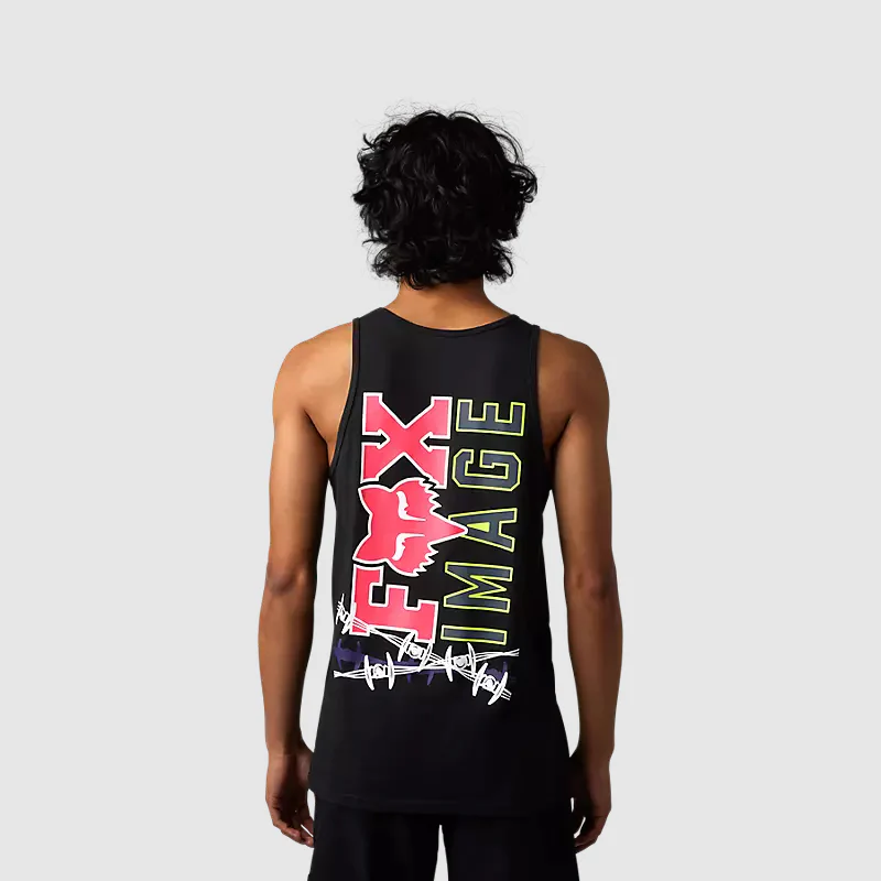 Polera Lifestyle Barbed Wire II Tank Sin Mangas Negro Fox - Image 2