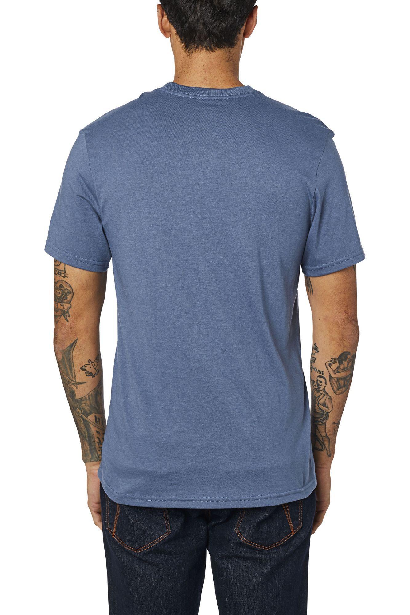 Polera Lifestyle Catalyst Azul Fox Racing - Image 3