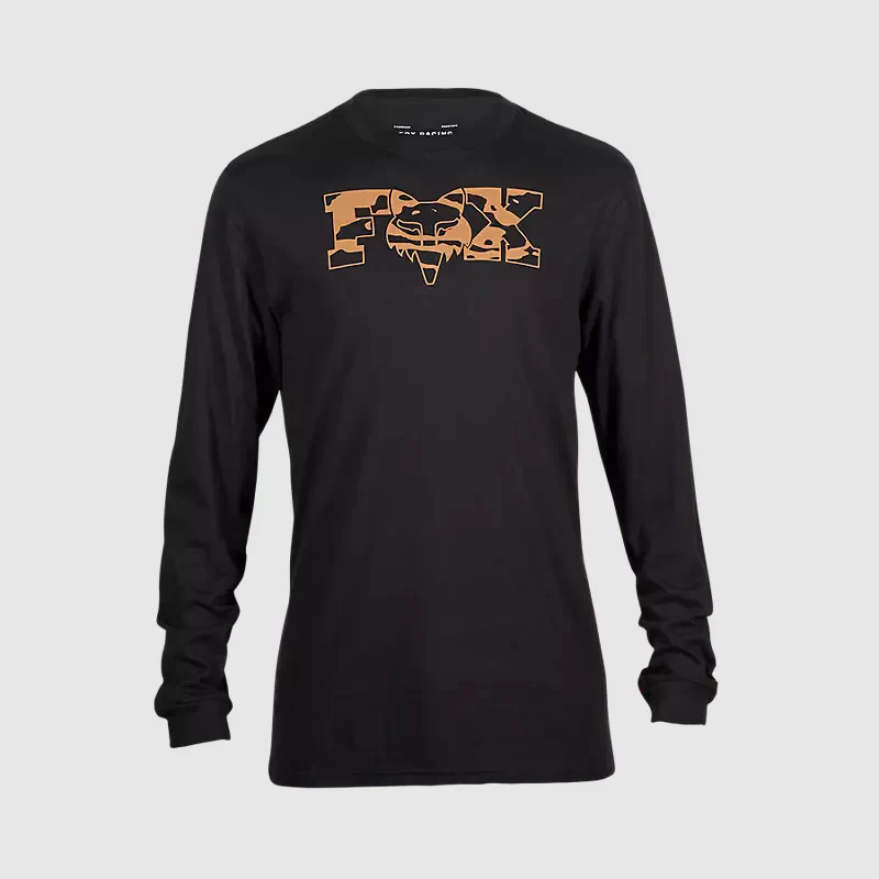 Polera Lifestyle Cienega Manga Larga Negro Fox - Image 2