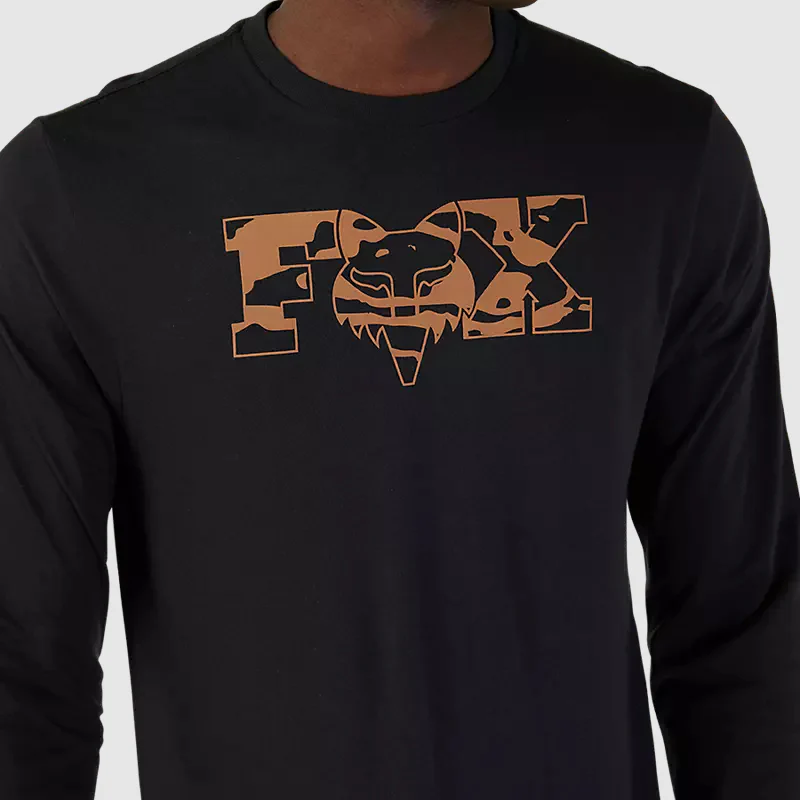Polera Lifestyle Cienega Manga Larga Negro Fox - Image 4