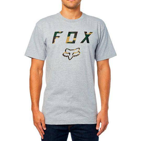 Polera Lifestyle Cyanide Squad Light Heather Gris Fox Racing.