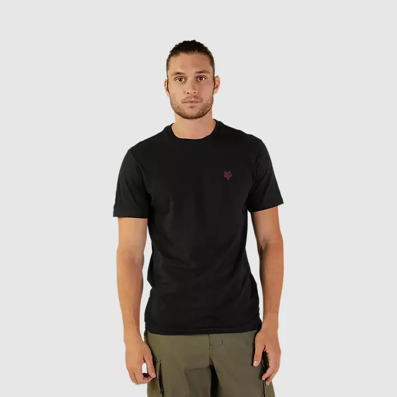 Polera Lifestyle Faded Out Premium Negro Fox