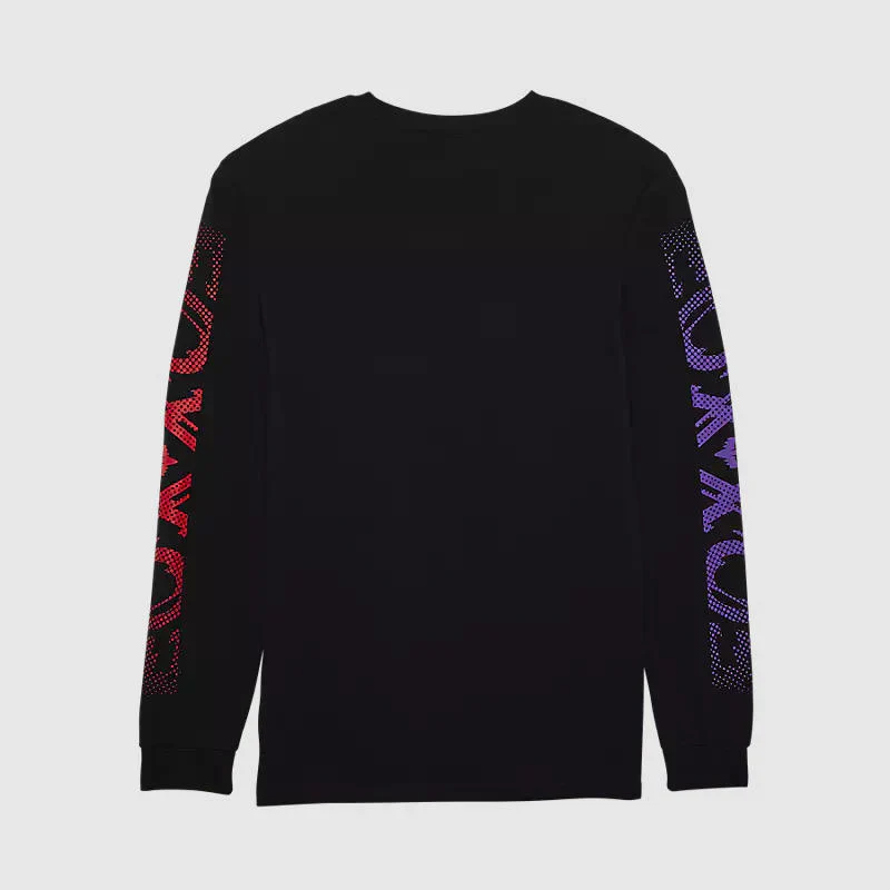 Polera Lifestyle Fox Energy Premium Manga Larga Negro - Image 2