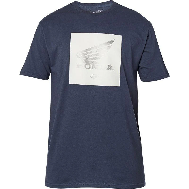 Polera Lifestyle Honda Premium Update Azul Fox Racing