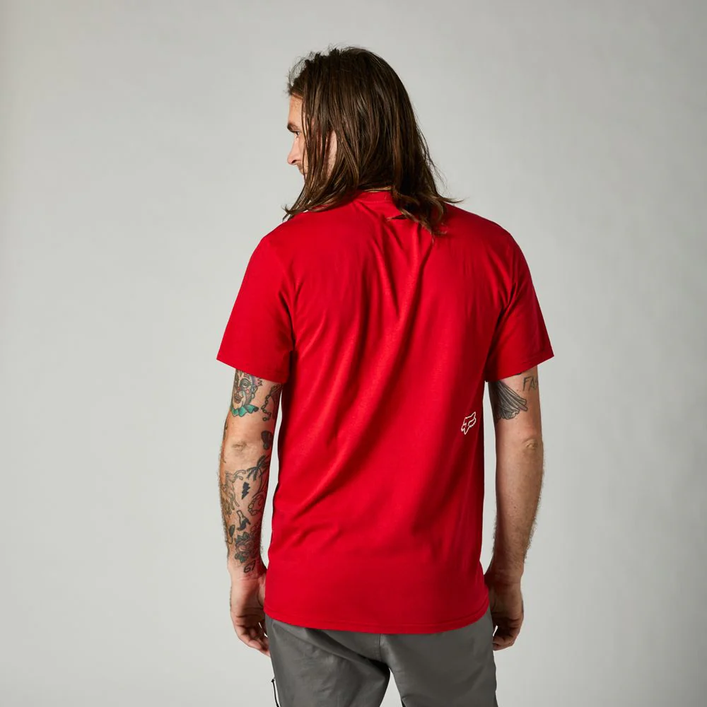 Polera Lifestyle Honda Rojo Fox Racing - Image 2