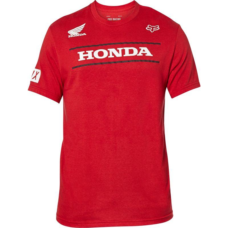 Polera Lifestyle Honda Rojo Fox Racing