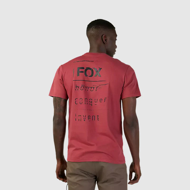 Polera Lifestyle Invent Tomorrow Premium Rojo Fox - Image 2
