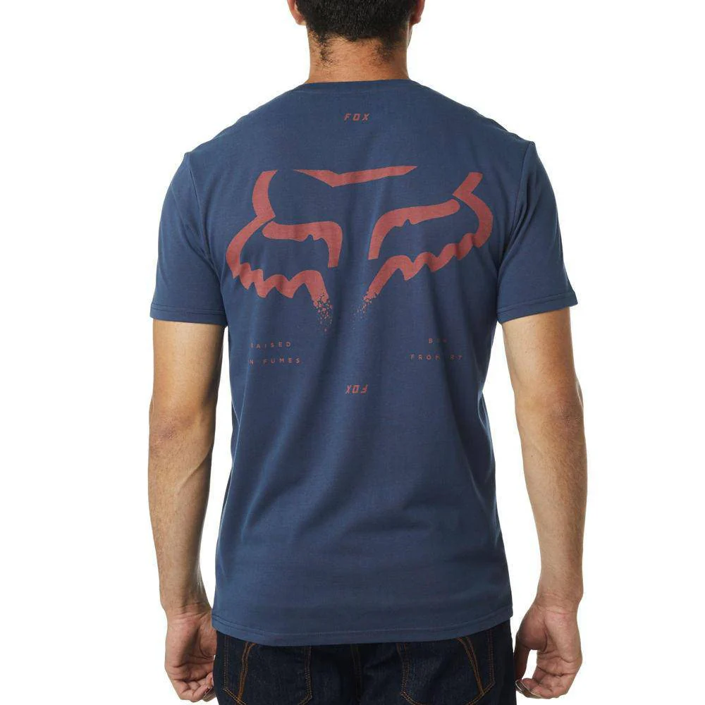 Polera Lifestyle Leeward Airline Azul Rojo Fox Racing - Image 2