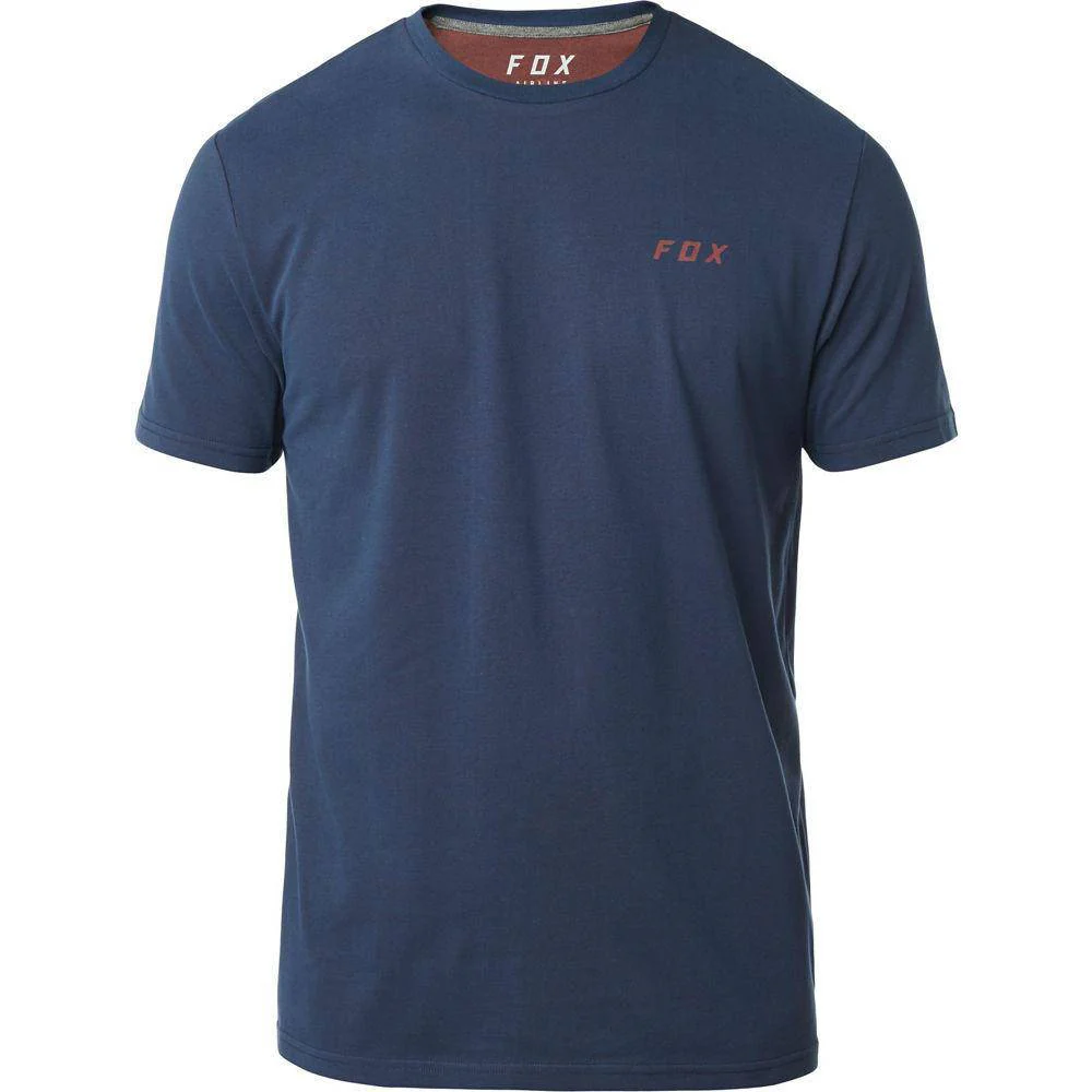 Polera Lifestyle Leeward Airline Azul Rojo Fox Racing - Image 3