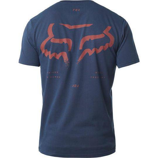 Polera Lifestyle Leeward Airline Azul Rojo Fox Racing - Image 4