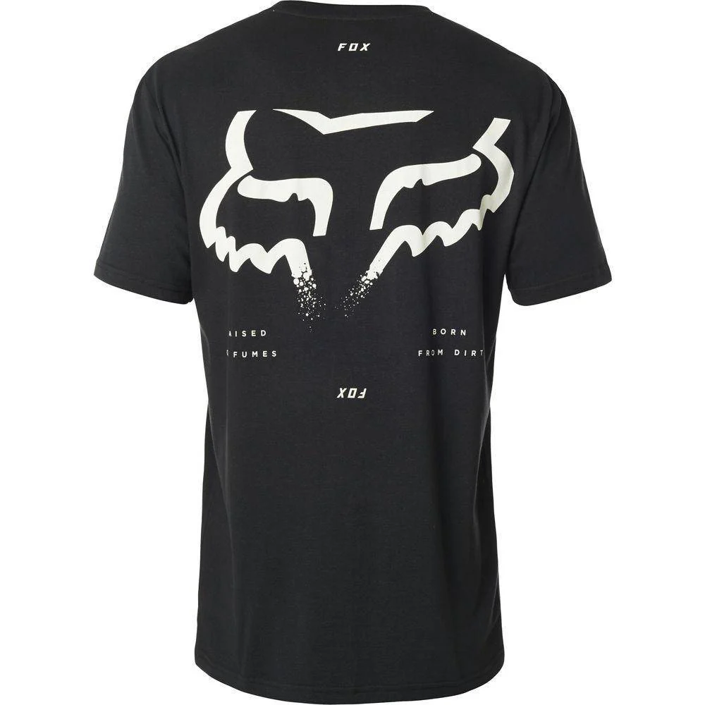 Polera Lifestyle Leeward Airline Negro Gris Fox Racing - Image 3