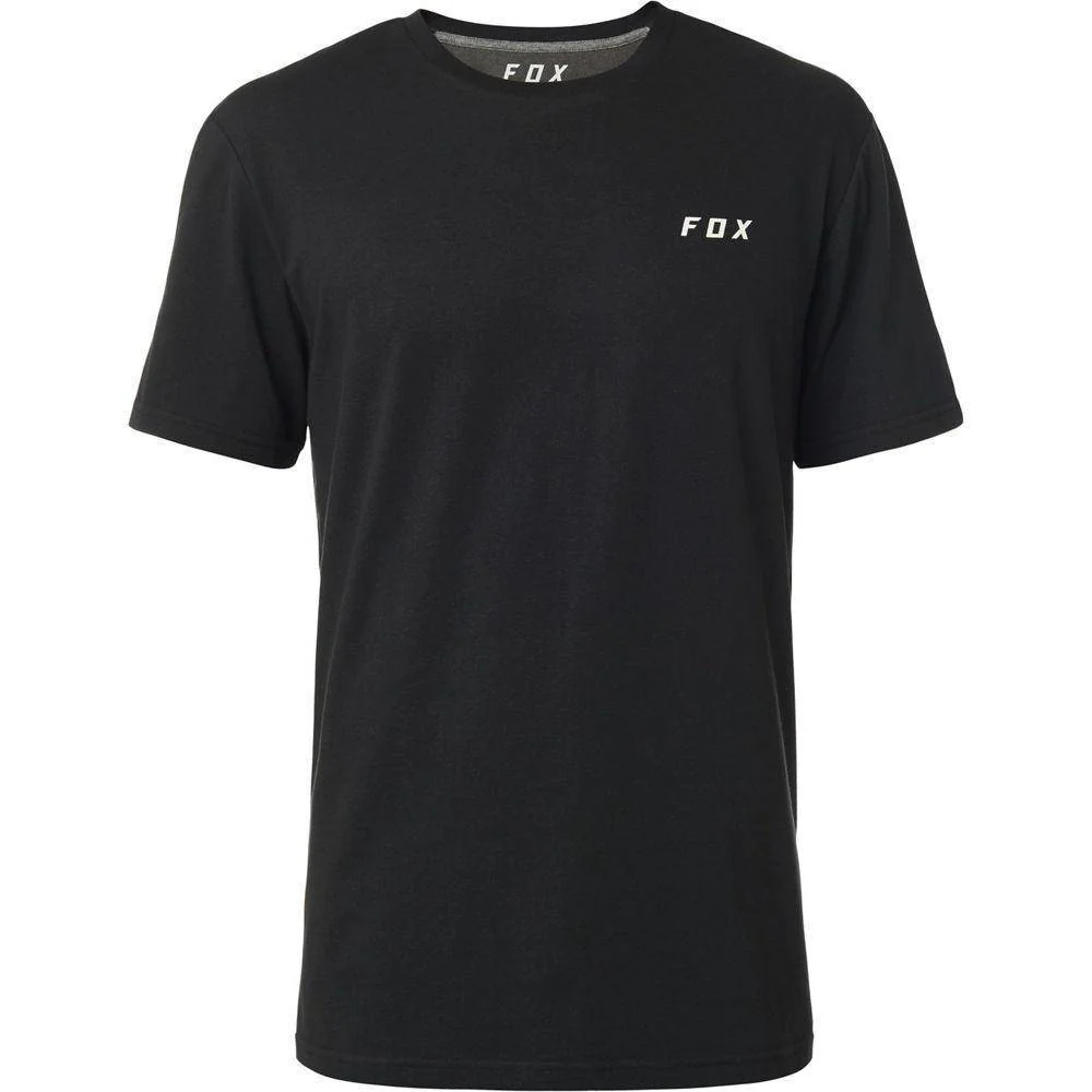 Polera Lifestyle Leeward Airline Negro Gris Fox Racing - Image 4