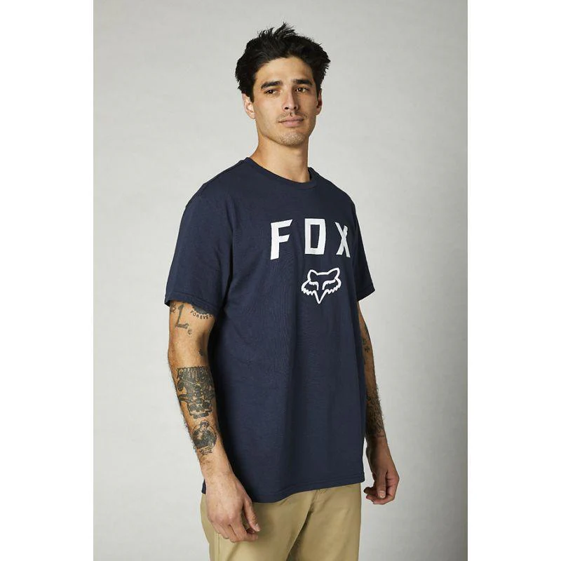 Polera Lifestyle Legacy Azul Oscuro Fox Racing