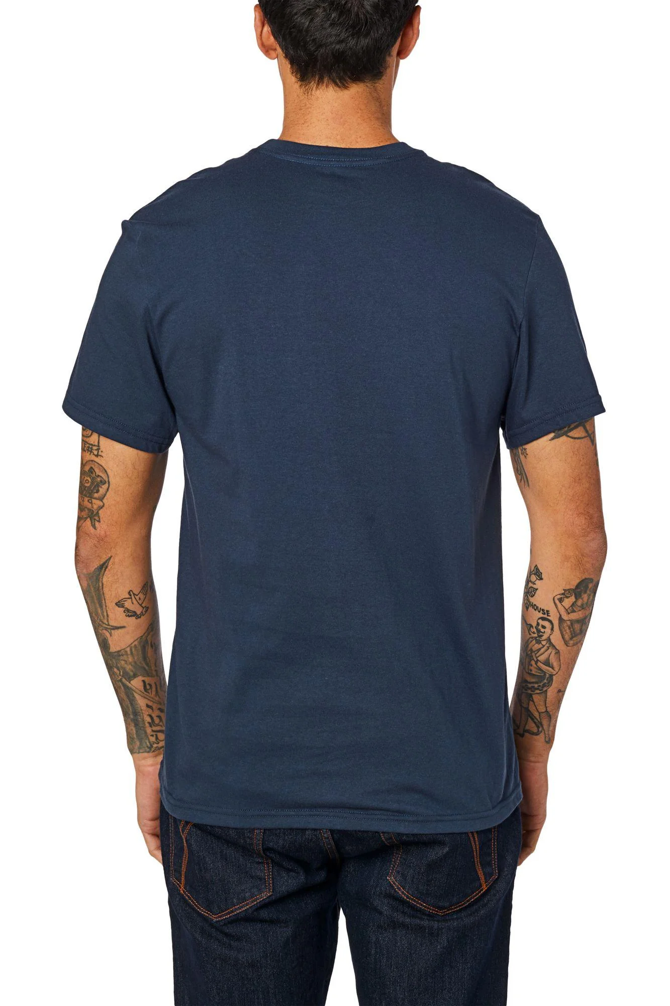 Polera Lifestyle Legacy Fox Racing Head Azul Fox Racing - Image 3