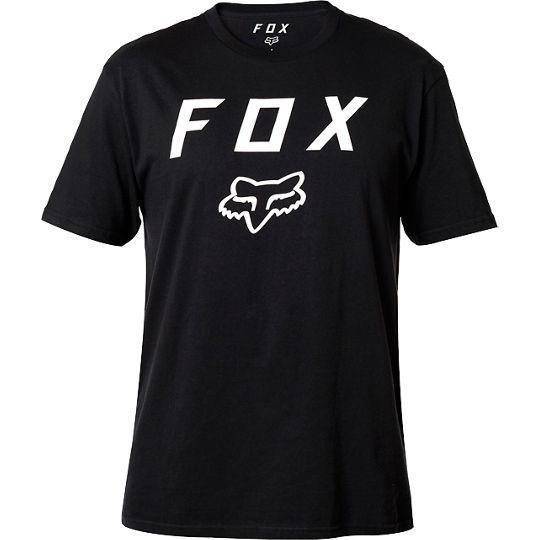 Polera Lifestyle Legacy Moth Negro Fox Racing