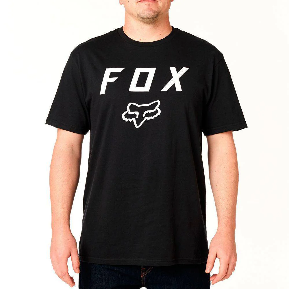 Polera Lifestyle Legacy Moth Negro Fox Racing - Image 4