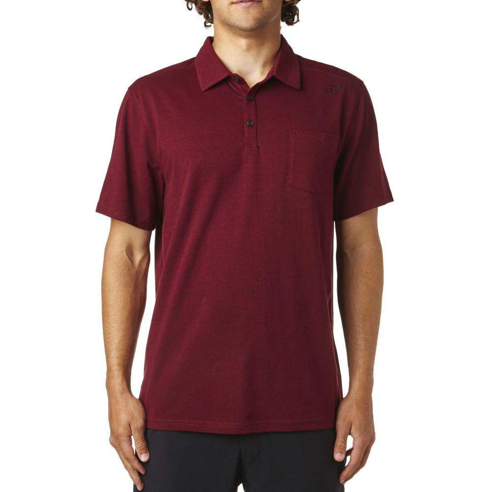 Polera Lifestyle Legacy Polo Burdeo Fox Racing.