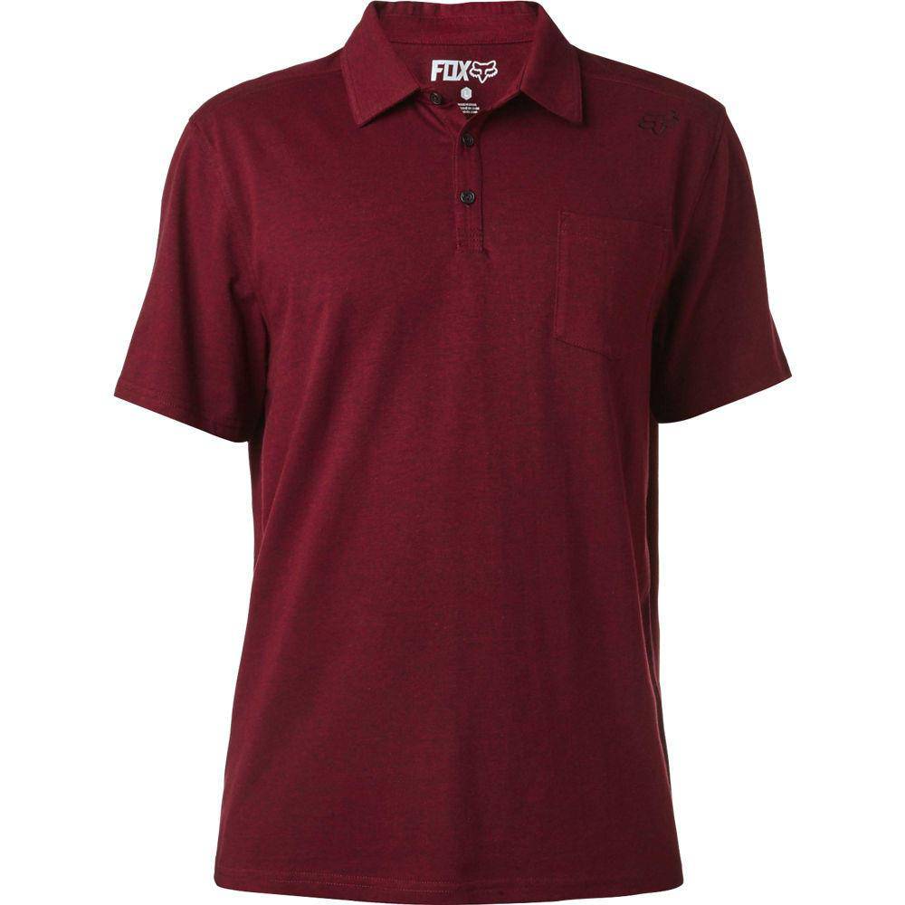 Polera Lifestyle Legacy Polo Burdeo Fox Racing. - Image 2