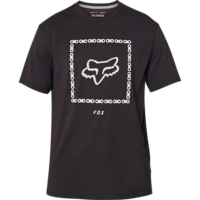 Polera Lifestyle Missing Link Negro Fox Racing