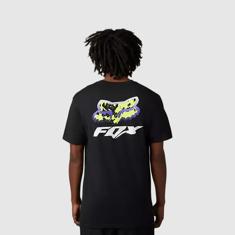 Polera Lifestyle Morphic Negro Fox - Image 2