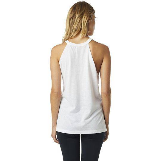 Polera Lifestyle Mujer 4 Ever Blanco Fox Racing. - Image 2