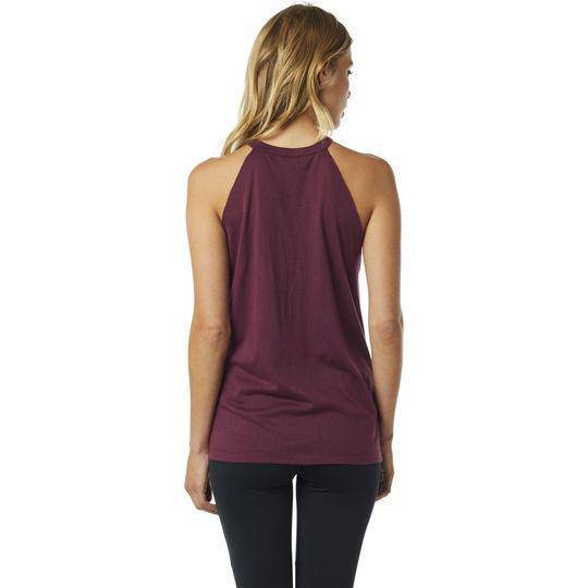 Polera Lifestyle Mujer 4 Ever Rojo Merlot Fox Racing. - Image 2