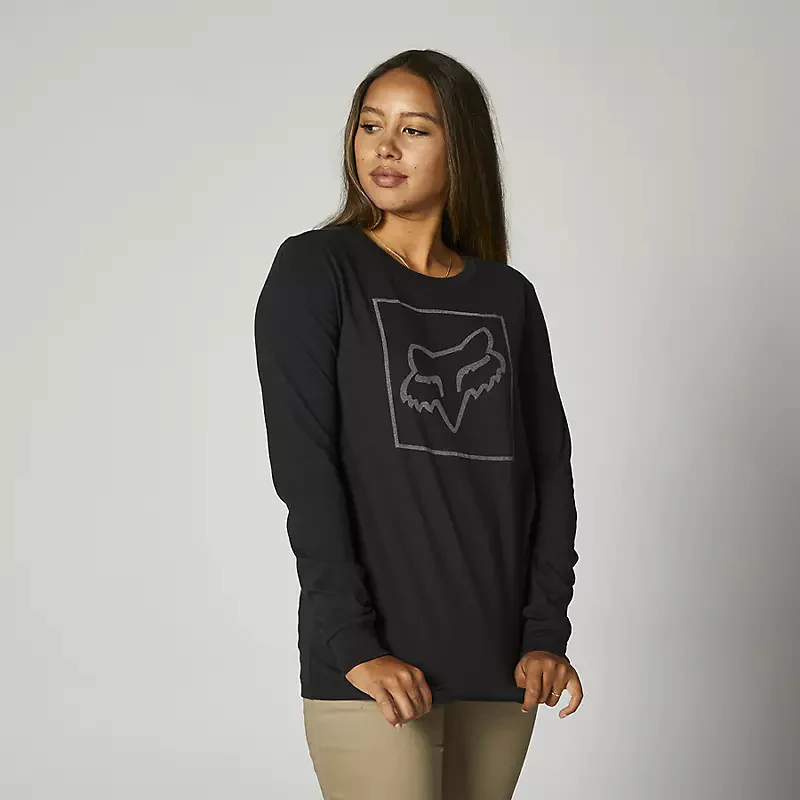 Polera Lifestyle Mujer Manga Larga Off Tilter Negro Fox Racing